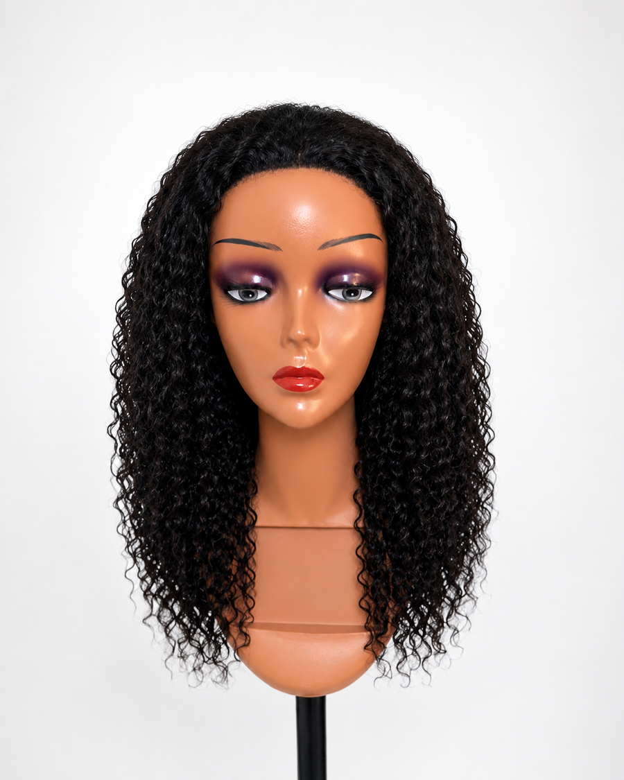5x5 HD Glueless Wig – Deep Wave – 100% Human Hair (180% Density)